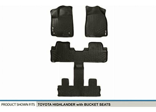 Maxfloormat Juego De 3 Alfombrillas Para Toyota Highlander Foto 5