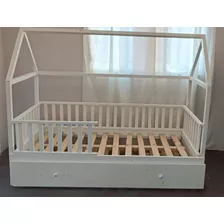 Cama Estilo Montessori Con Marinera 