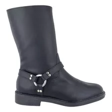 Coturno Feminino Biker Boots Fivela Envio Imediato