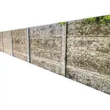 Muro De Hormigón Prefabricado Simil Piedra