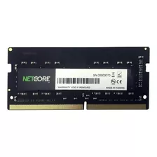 Memória Ram Color Preto 8gb 1 Netcore Net48192so24lv