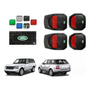 Tapetes Charol Color 3d Logo Land Rover Dicovery 2004 A 2007