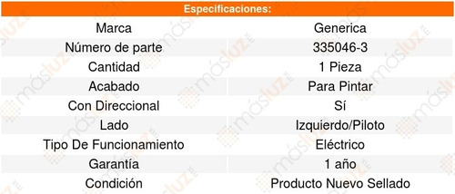 Espejo Renault Logan 2015 Generica Foto 2