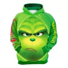 Sudadera Sublimada Grinch Infantil