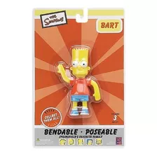 Action Figure Os Simpsons 11 Cm - Bart Poseable