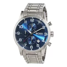 Reloj Hugo Boss Aeroliner 1513183 De Acero Inox. P/hombre