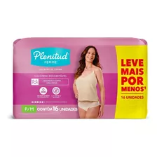 Roupa Íntima Adulto Plenitud Femme P/m 16 Unidades