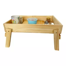 Bandeja Cama Mesa Madera Plegable Soporte Desayuno Laptop