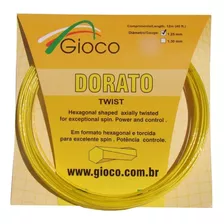 Corda Gioco Dorato Twist 1.25 - Ouro - Set Individual 12m