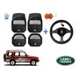 Tapetes 3d Logo Land Rover + Cubre Volante Defender 20 A 24