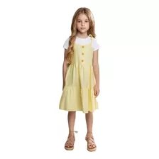 Vestido Infantil Xadrez Colorittá
