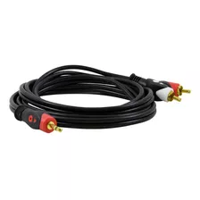  Cable Audio Plug 3.5 A 2 Rca Auxiliar