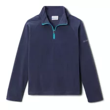 Sweater Niña Glacial Fle H Zip Azul Columbia