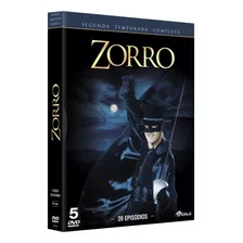 Box Zorro , Segunda Temporada Completa, 5 Discos,