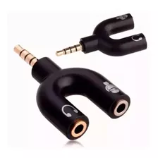 Adaptador Y Plug P2 X P3 Splitter Headset Fone Microfone 