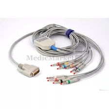 Cable Ekg Electrocardiografo Edan Se-3 , Se-12