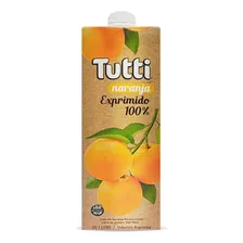 Jugo De Naranja Exprimido Pasteurizado Sin Tacc Tutti 1 Lt