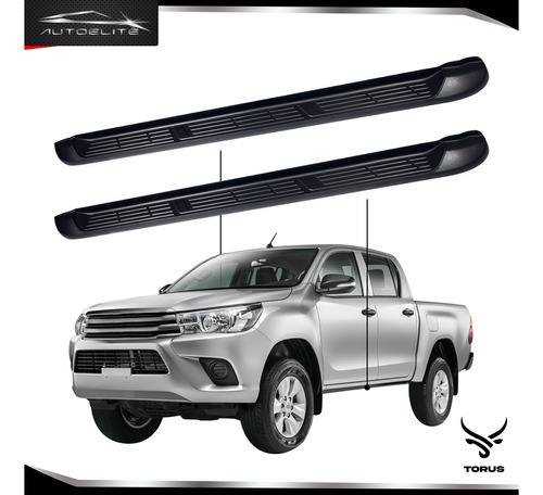 Estribos Hilux Toyota 2021 2022 2023 2024 Doble Cabina Tours Foto 2