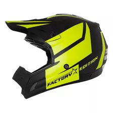 Capacete Cross Pro Tork Th1 Jett Factory Edition Neon