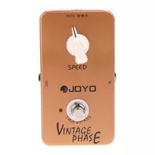 Pedal Joyo Vintage Phase Jf-06 Color Naranja Oscuro