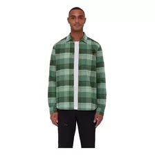 Camisa Hombre Mammut Trovat Longsleeve Verde