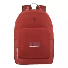 Mochila Porta Laptop Next 23 Crango Color Rojo, Wenger Color Rojo Diseño De La Tela Poliéster