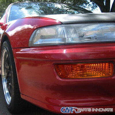 Fits 92-93 Acura Integra Jdm Amber Front Bumper Signal L Ttx Foto 8
