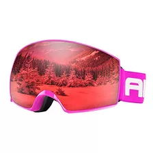 Ski Goggles, Snowboard Goggles - Anti-fog, 100% Uv Prot...