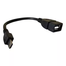 Cabo Otg Adaptador Micro Usb Pendrive Para Teclado