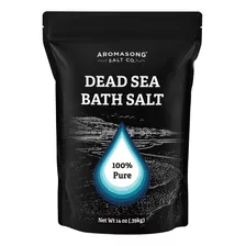 Aromasong Sal Del Mar Muerto Remojar 14 Oz. Paquete A Granel