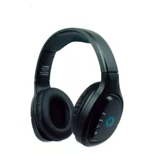 Audífonos Gamer Bluetooth 5.0 Micrófono Desmontable Vortred Color Negro Color De La Luz Azul