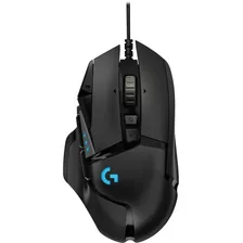 Mouse Gamer Logitech G502 Hero 16000 Dpi Rgb 11 Botones Usb