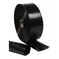 Polietileno Negro Rollo Bobina Bolsa Tubo 6 Cm 60 Mic 100 M