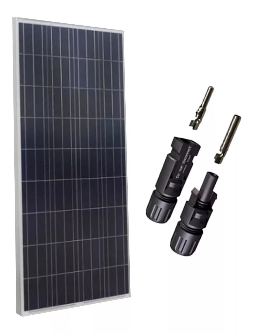 Placa Solar Painel Solar 150w + Manual -