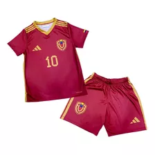 Uniforme Para Niños Fútbol Venezuela La Vinotinto