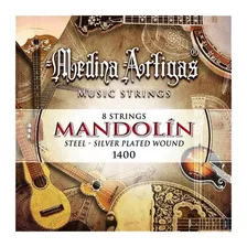 Encordado Mandolina 8 Cuerdas Medina Artigas 1400