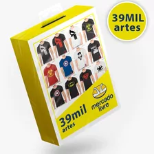 Pack 39mil Estampas Artes Sublimação Camiseta Caneca Chinelo