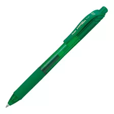 Caneta Retrátil Energel X 0.7mm Verde Pentel