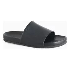 Chinelo Slide Anatomic Gel Sandália Em Couro Confortável