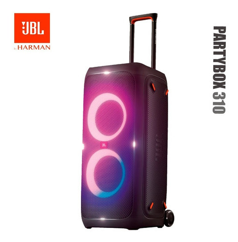 Parlante Jbl Partybox 310 Portátil Con Bluetooth Waterproof Negro 220v