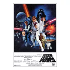 Poster Cartaz Guerra Nas Estrelas Star Wars Ep 4 Iv A 30x45