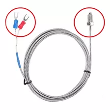 Sensor Termocupla K Tipo Perno M6 Cable 1 Metro