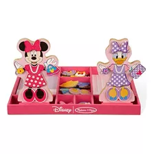 Melissa & Doug Disney Minnie Mouse Y Daisy Duck Juego De Muñ