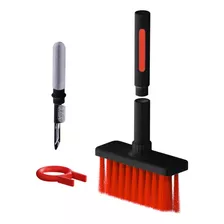 Limpiador De Teclado Cepillo Herramientas Negro Rojo