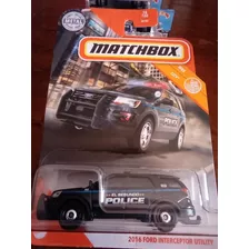 Ford Interceptor Utility Matchbox