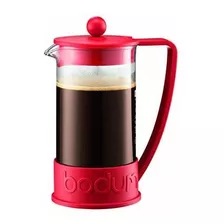 Bodum 10948-294bus Brazil French Press 12 Onças Vermelha