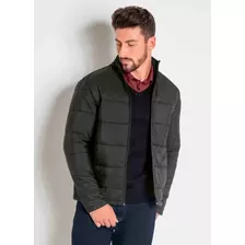 Jaqueta Masculina Bomber Puffer Com Capuz Outono Inverno