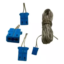 Cabo Com Conector Plug Azul Para Home Theater Philips Mx2600