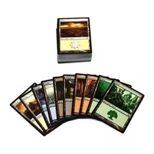 250 Cartas Magic The Gathering Mtg + 100 Terrenos Básicos