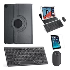 Kit Capa 360 Preto /teclado/mouse/pel iPad Air 3 10.5 